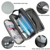 WANDF Toiletry Bag Water-Resistant Nylon Travel Wash Bag Lightweight Dopp