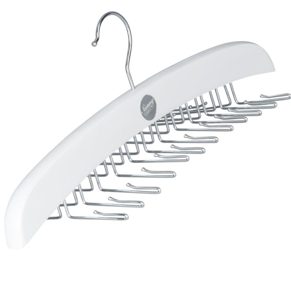 SUNNY SUNDAY ® Wooden Clothes Hanger, Tie Holder, Cupboard Organiser