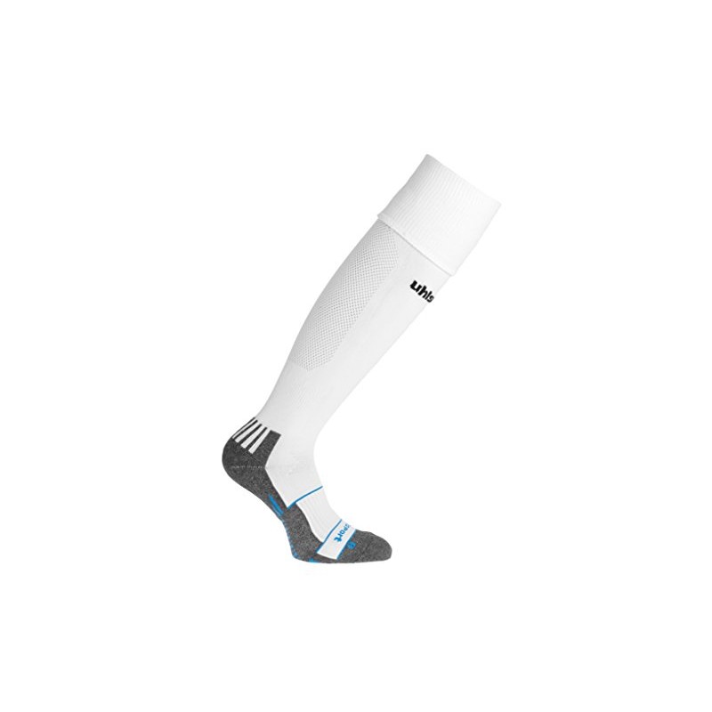 uhlsport Team Pro Player Stocking Socks, White/Black, Size 41-44