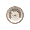SIGIKID HoniBoni Bear rPET Plate, Brown, One Size, Brown
