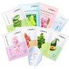 LJYBoBin 8PCS Face Masks Variety Set,Soft Long Lasting Hydrating Sheet