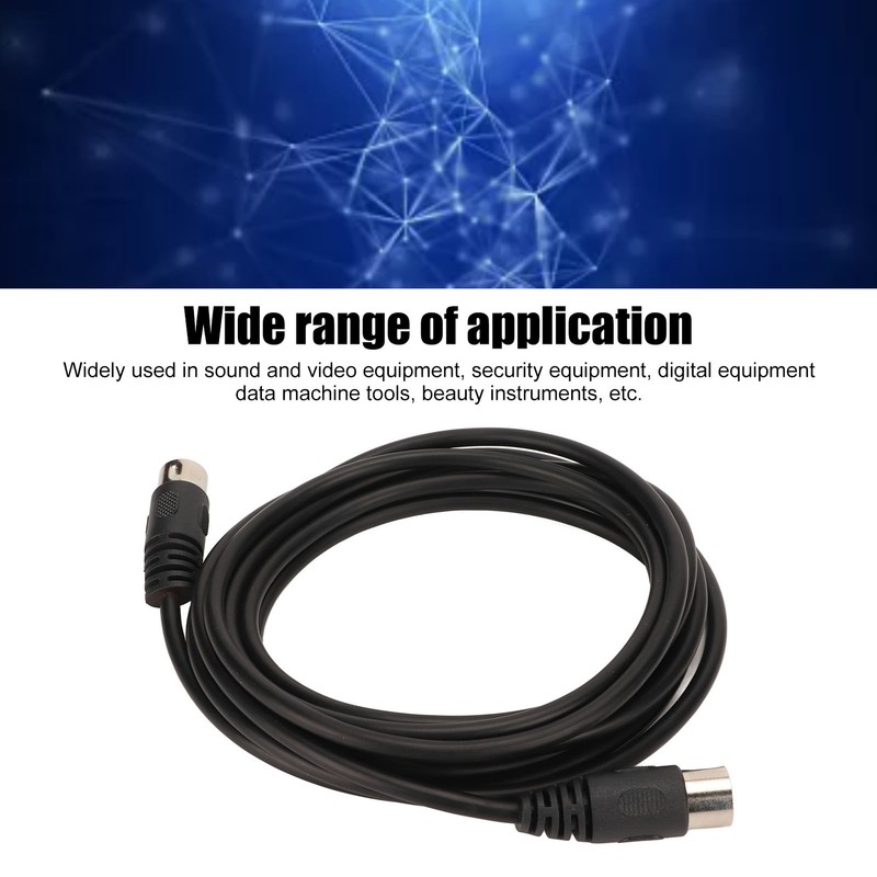 DIN 4 Pin Male to Male Cable Medical Wire Harness