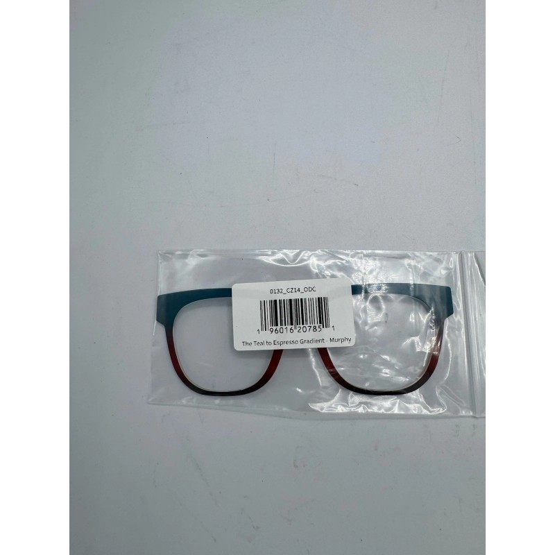 Pair Eyewear The Murphy Teal To Espresso Top Frame Toppers