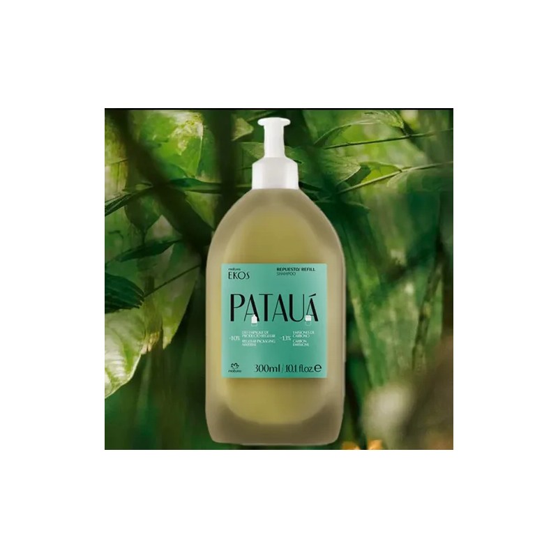 Repuesto Shampoo Patauá Ekos Natura 300mL Fortalece cabello