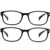 Reading Glasses - HP9505- 2 Black - +1.00
