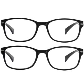 Reading Glasses - HP9505- 2 Black - +1.00