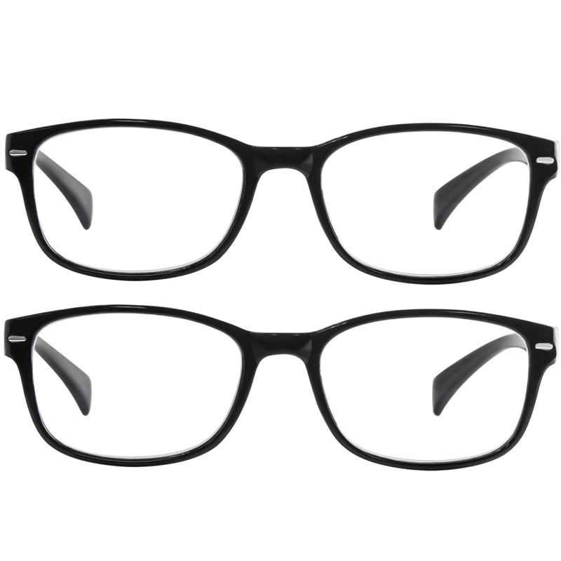 Reading Glasses - HP9505- 2 Black - +1.00