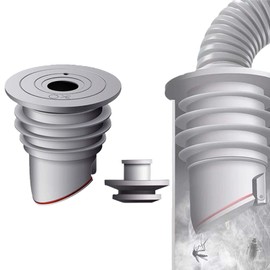 45-50 mm Washing Machine Pipe Seal, WISIRENT, Grey Washing Machine Drain Hose Seal, Washing Machine Drain Hose Seal, Washing Machine Drain Seal Drain Pipe Seal for Home, Kitchen, Bathroom