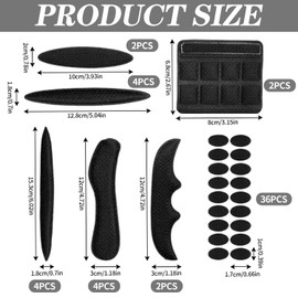 2 Sets Of Helmet Inner Lining, Soft Sweat-Absorbing Sponge Pad, Helmet Inner Lining Replacement, Helmet Accessories.