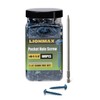 LIONMAX #8 x 1-1/4" Exterior Pocket Hole Screws, 600 PCS