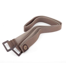 Bodhi Two-tone yoga mat carrying strap, grey.