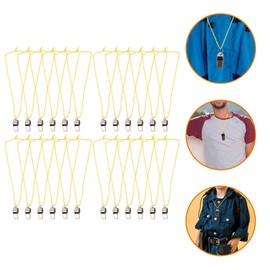 BESPORTBLE 24pcs Whistles Lanyard Emergency Survival Referee Whistles for Outdoor Activities Camping Hiking Training and Gym Use