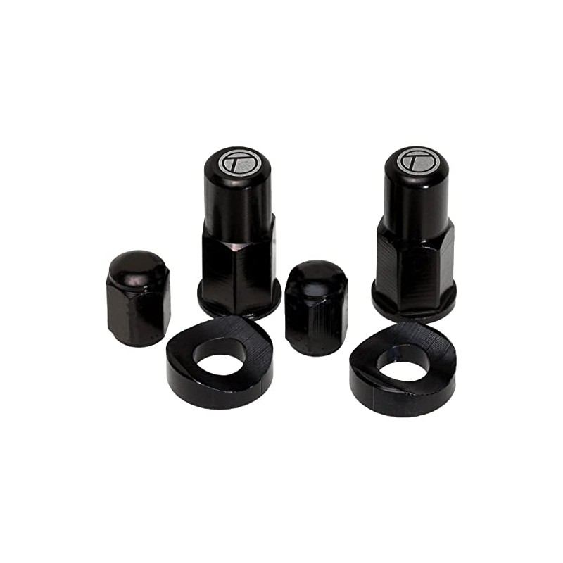 Turner Performance Products Rim Lock/Valve Stem Kit (Black)