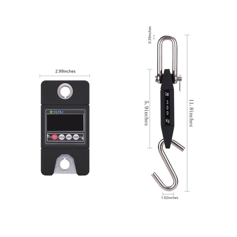 Klau Digital Fish Scale, High Precision Sensor 300 kg /