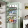 Mefirt Over The Door Pantry Organizer, Wall Mount Spice Rack,