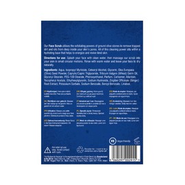 The Bluebeards Revenge Face Scrub For Men Deep Exfoliating Daily Face Wash with Natural Olive Stones and Ginger 30ml