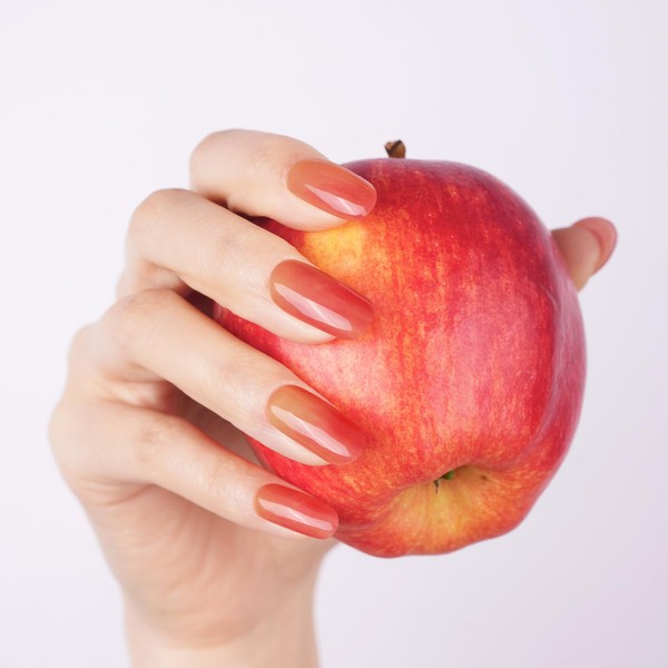 DANNI & TONI Gel Nail Strips Apple Texture Gradient (Apple