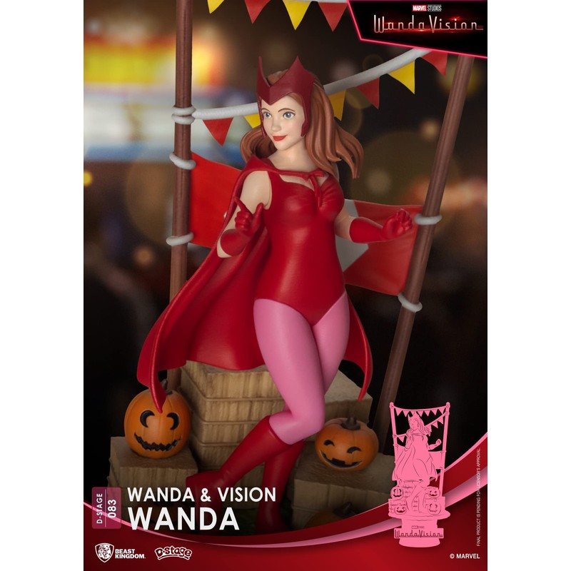 Beast Kingdom Toys WandaVision diorama PVC D-Stage Wanda 16 cm