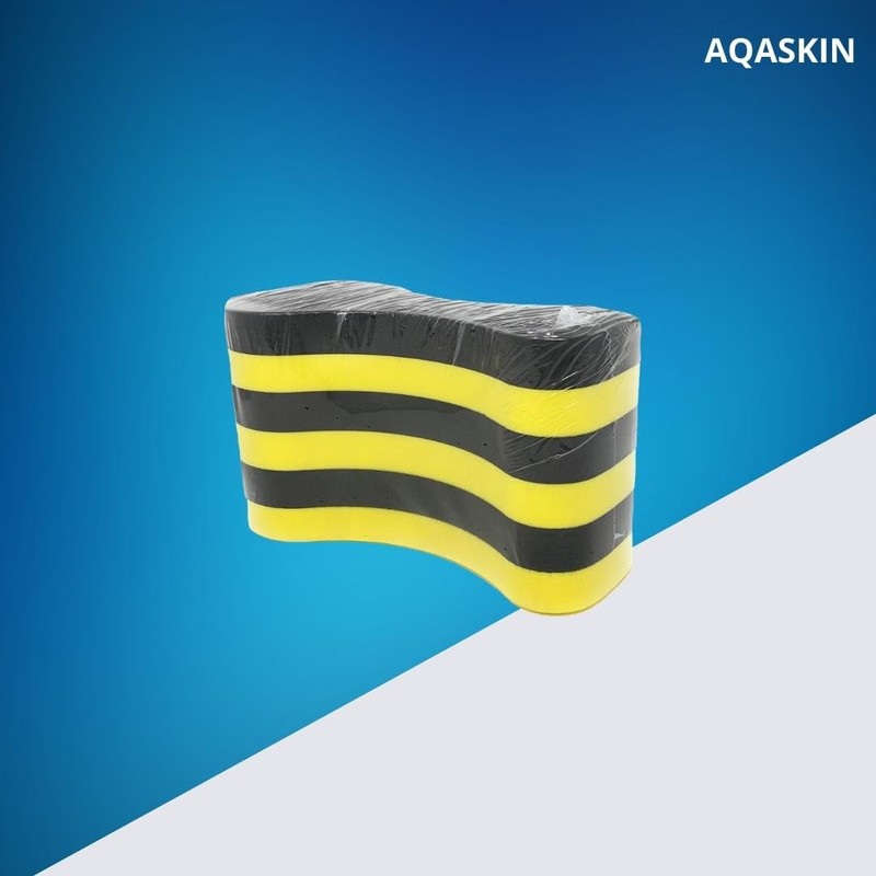 AQASKIN Pullbuoy (Yellow/Black, Quantity 1 pc)