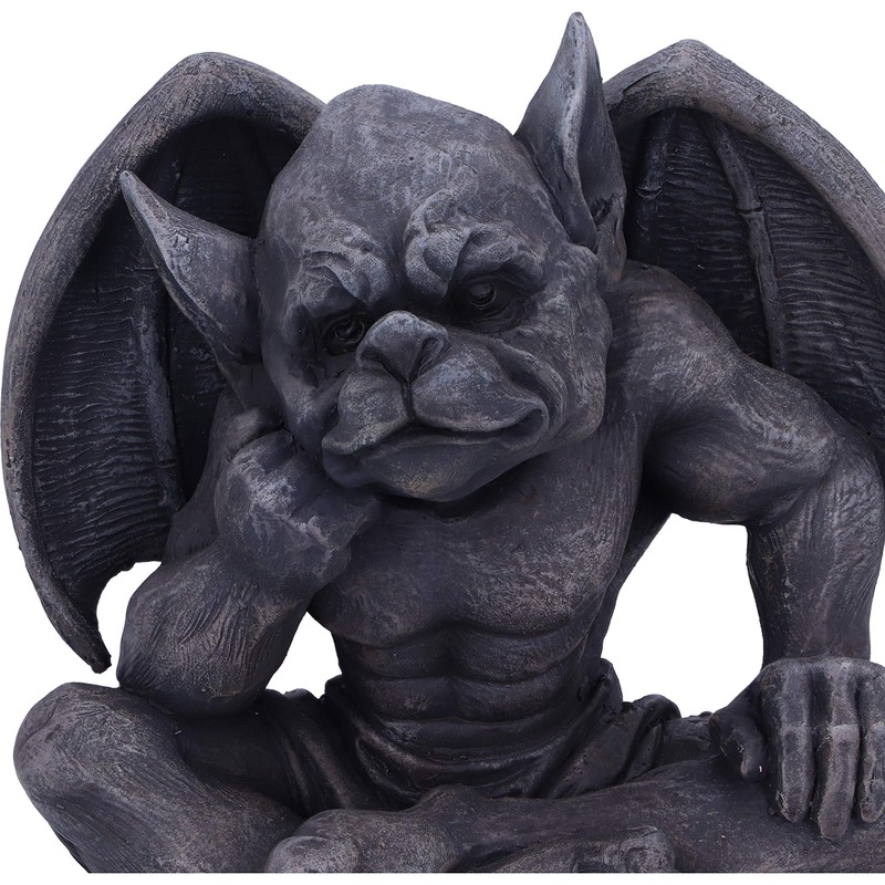 Nemesis Now Laverne Gargoyle Figurine, 13 cm, Dark Black