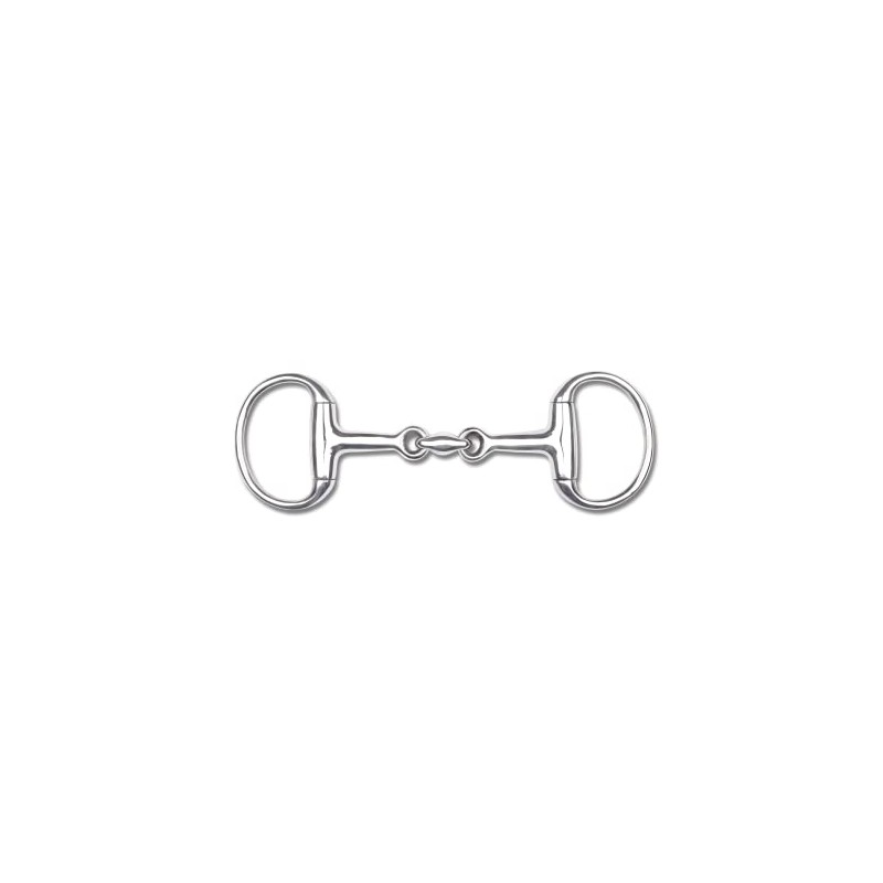 WALDHAUSEN Pony Double Jointed Solid Olive Head Bit