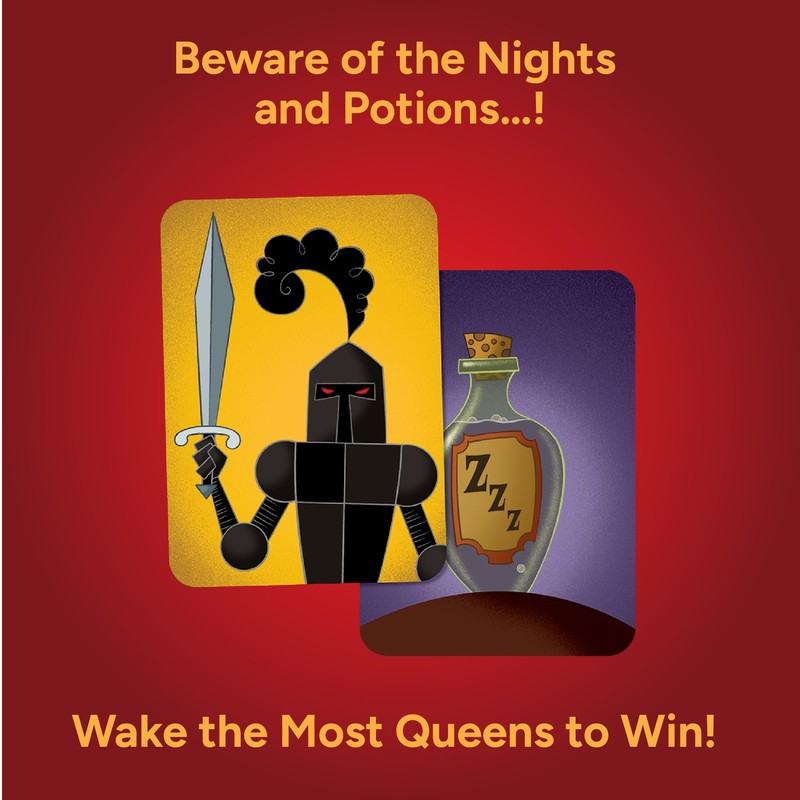 Sleeping Queens Fun Card Game for Kids and Families. Great