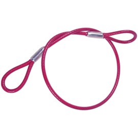 Nissa Chain Iron Coated Cut Wire, 0.1 - 1.7 x 21.5 inches (3 - 4.3 x 545 mm), Reference Load Capacity: 110.2 lbs (50 kg), Y-67, Red