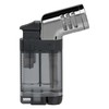 Palió Pistola Angled Double-Jet Flame Lighter (Black)