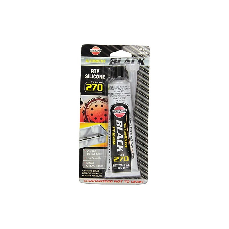 Versachem 27039 Black Silicone - 3 oz.