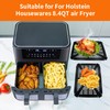GWYXC Air fryer Replacement Parts for Holstein Housewares 8.4QT Dual