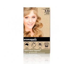 Aromaganic Permanent Hair Colour 8.0N Light Blonde Natural
