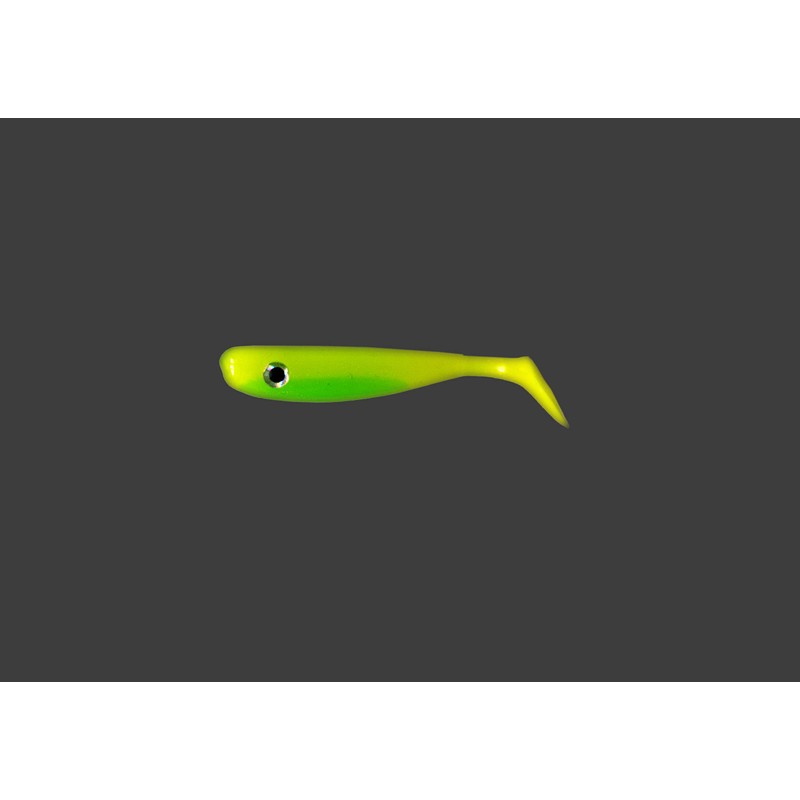 pro-bite Poppy Rubber Fish | UV Active | Contents: 3