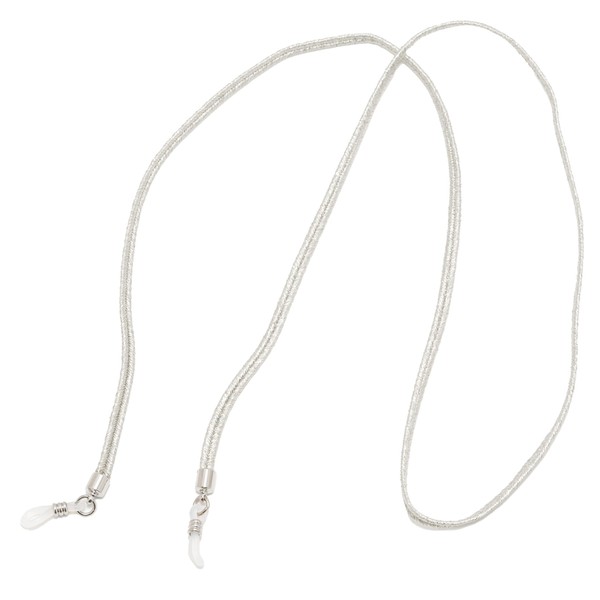 meigan 9405-04 Glasses Chain, Stylish, Glitter, Tangle-Free Cord, Lightweight, Non-Metal,