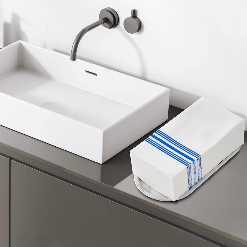 Vplus 150 PACK Guest Towels Disposable Bathroom, Decorative Bathroom Napkins,
