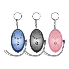 Emergency Personal Alarm - 3 Pack 140DB Siren with LED Lights for Men, Women, Children & Elderly Self Defense Electronic Alarm