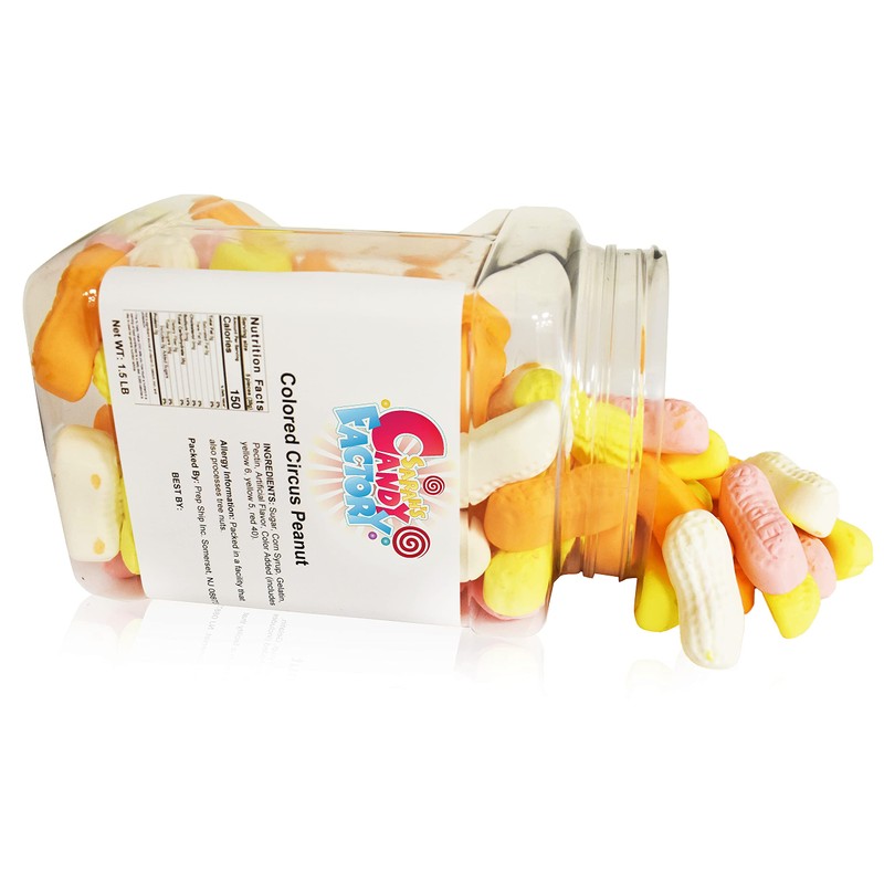 Sarah's Candy Factory Assorted Circus Peanuts Marshmallow | Spangler Retro