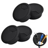 Pack of 4 Cable Grommet Desk, 50 mm/60 mm Cable