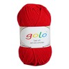 Golo Acrylic Blanket Yarn for Crocheting (50g-1, Red-10)