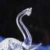 SEGOY Crystal Elephant Animal Figurine Collection Glass Ornament Table -