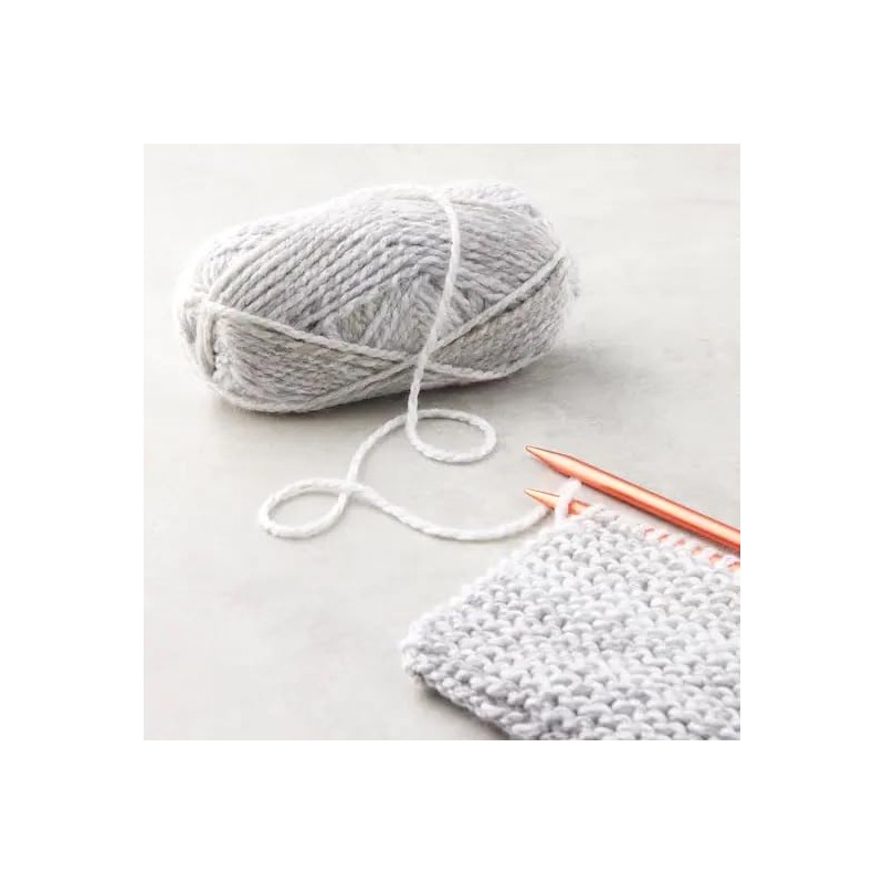 Charisma Yarn by Loops & Threads, 3.5 oz, Cloud (3-Pack)