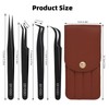 Eyelash Tweezers for Lash Extensions, Professional Lash Tweezers Kit