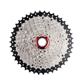 BOLANY 8 / 9 / 10 / 11 / 12 Speed Cassette, 11-32T / 11-36T / 11-40T / 11-42T / 11-46T / 11-50T / 11-52T Wide Ratio Mountain Bike Freewheel Sprocket with Front Derailleur Extension