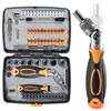 WAARG - Ratcheting Screwdriver Set -68 in 1 Socket Set