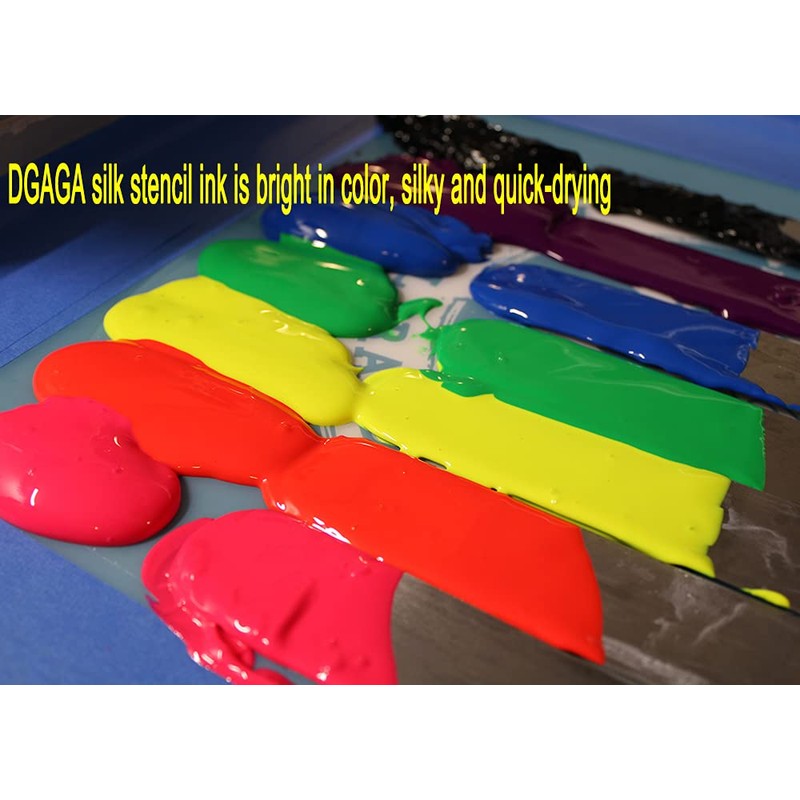 DGAGA Chalk Paste Self Adhesive Stencils Paint Screen Printing Ink
