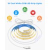 Aclorol Aclorol 5V USB COB LED Strip 3M 8mm Width