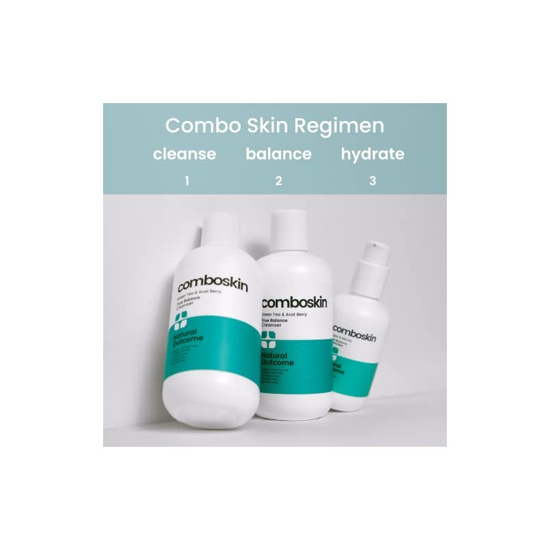 Natural Outcome Piel Mixta Verdadero Equilibrio Régimen Diario Limpiador Facial