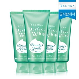Senka NEW Perfect Whip Acne Care 100g x 4 / 센카  NEW  퍼펙트휩 아크네케어 100g x 4개