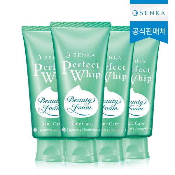 Senka NEW Perfect Whip Acne Care 100g x 4 /