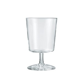 HARIO Glass Goblet S-GG-300 Small Capacity 10.1 fl oz (300 ml), Transparent Glass, Tableware, Simple, Home Cafe