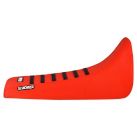 Enjoy Mfg 1988 - 2006 Yamaha Blaster Gripper seat cover  all BRIGHT RED w/ BLACK ribs #178